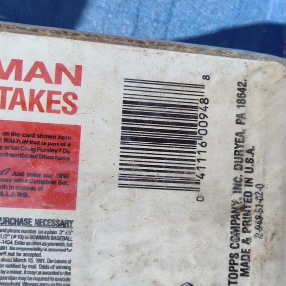 '90 BB Card Set - Picture 3 of 3